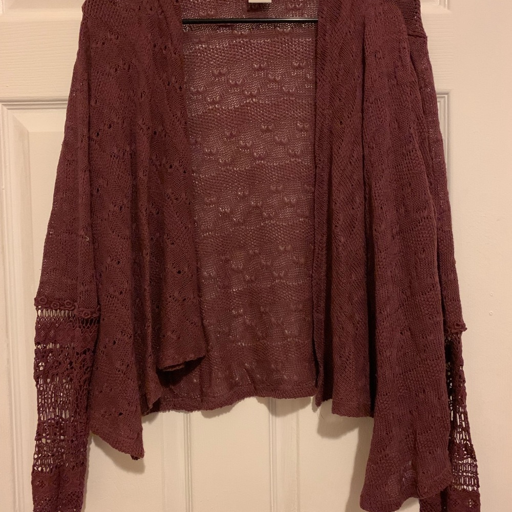 Knit cardigan